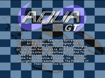 Aqua GT (EU) screen shot title